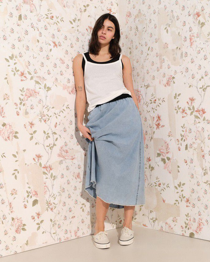 Paybou Skirt - Blue Snow