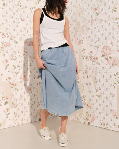 Paybou Skirt - Blue Snow