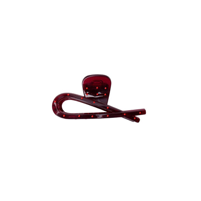 Pixie Cross Hair Claw - Wine