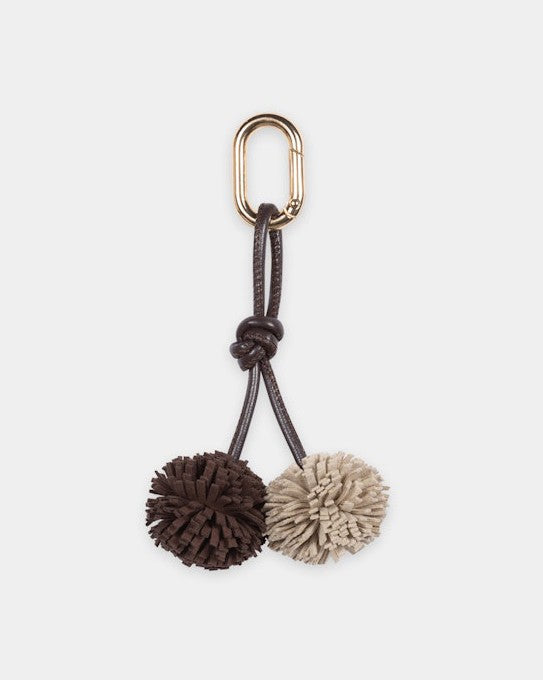 Pompom Bag Charm - Multi