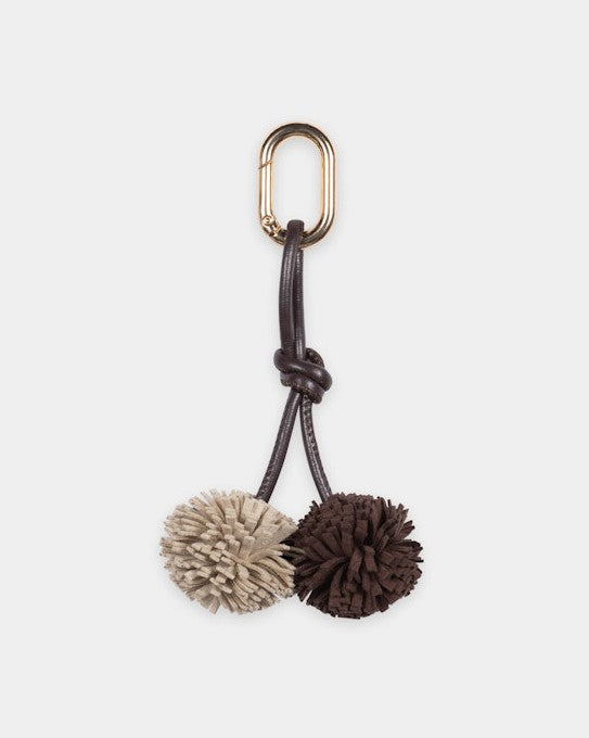 Pompom Bag Charm - Multi
