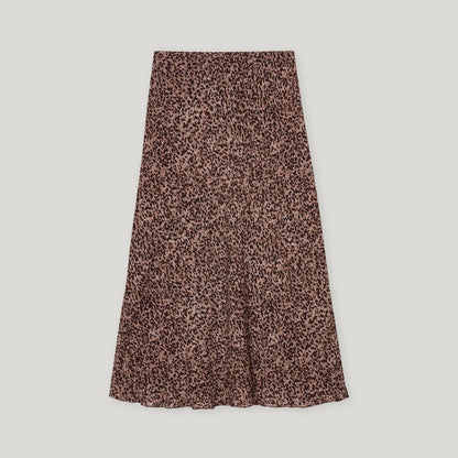 Printed Skirt - Walnut