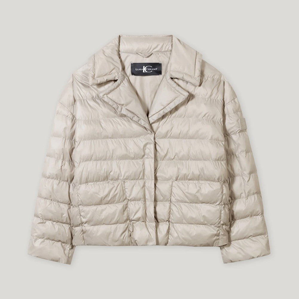 Quilted Jacket - Oyster
