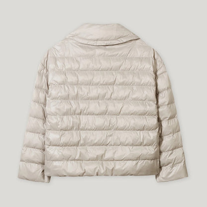 Quilted Jacket - Oyster
