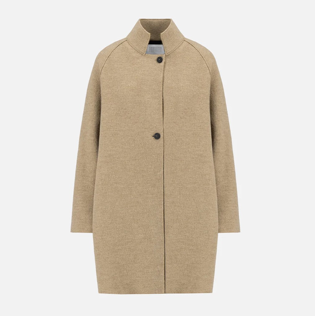 Raglan Cape - Beige Melange
