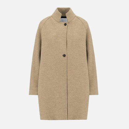 Raglan Cape - Beige Melange