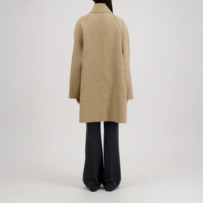 Raglan Cape - Beige Melange