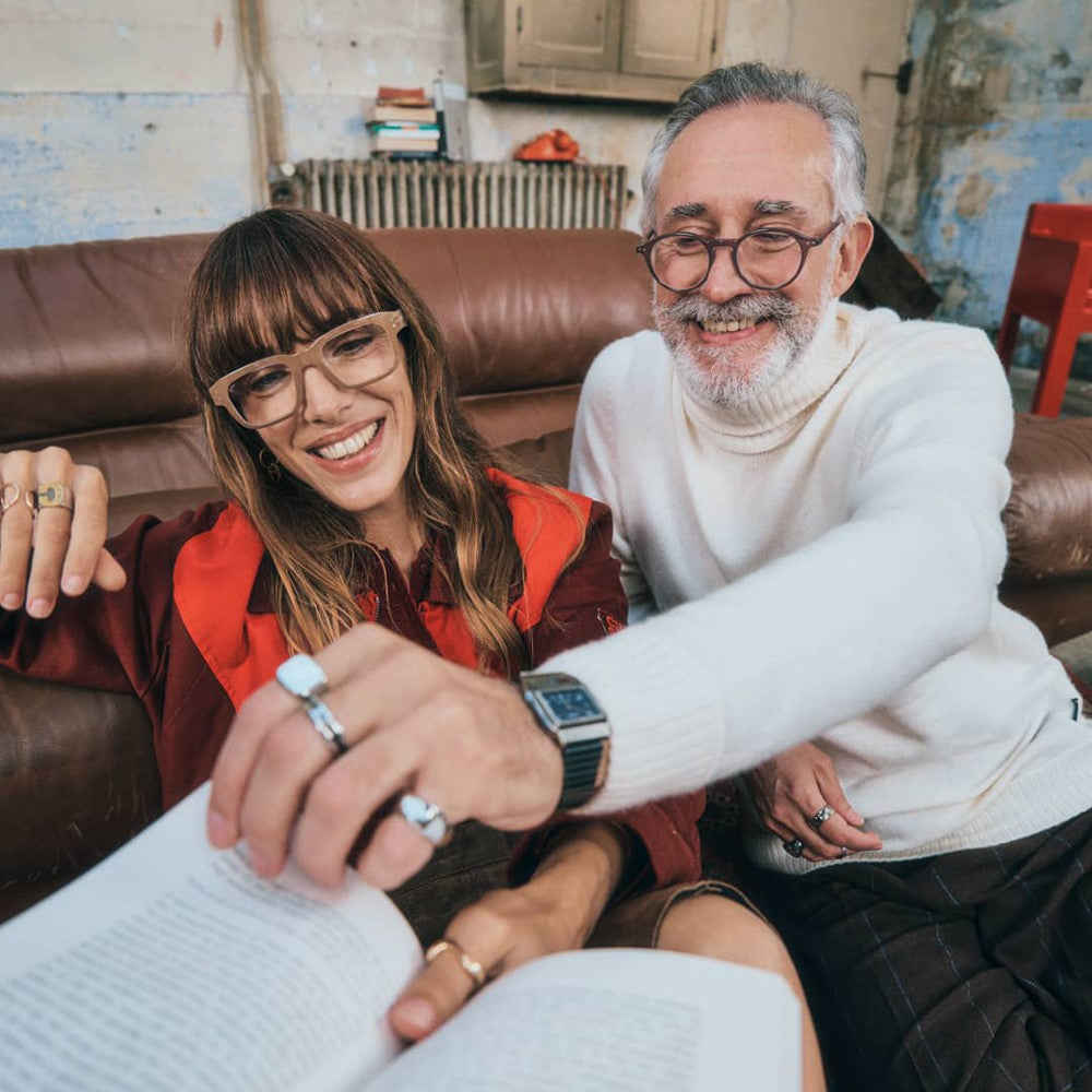 Reading Glasses Quote - Light Marble