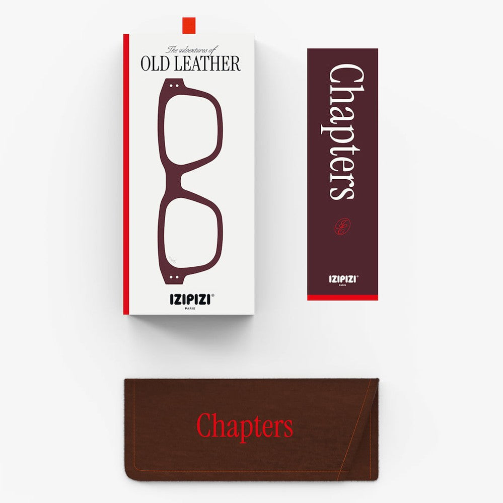 Reading Glasses Quote - Old Leather