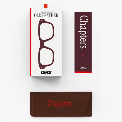 Reading Glasses Quote - Old Leather