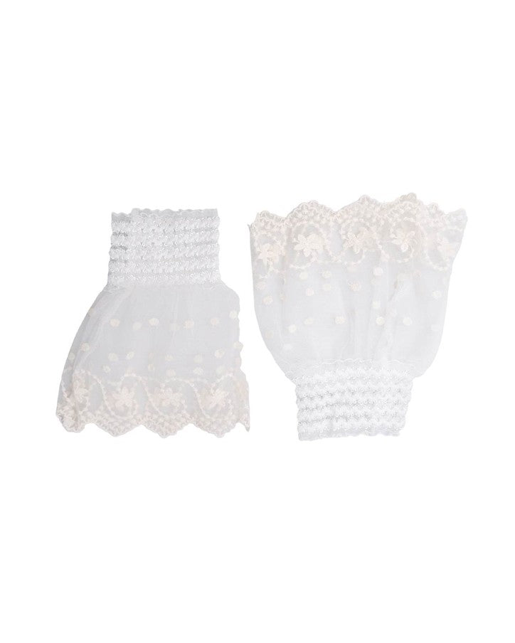 Reeva Lace Cuffs - Off White