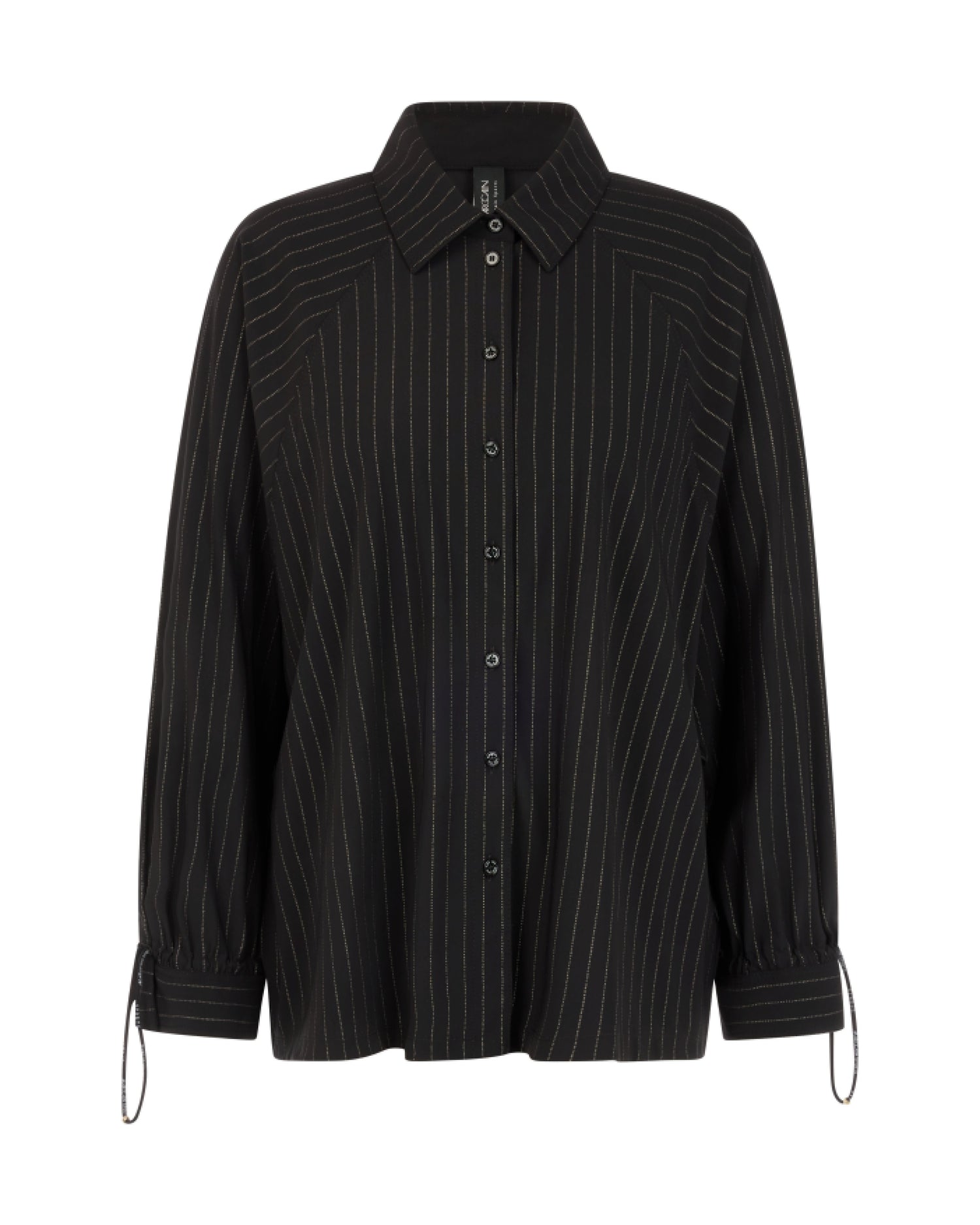 Relaxed Stripe Shirt - Black