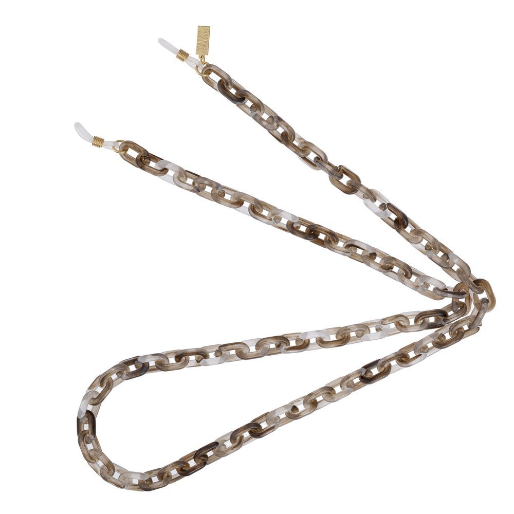 Resin Sunglasses Chain - Taupe