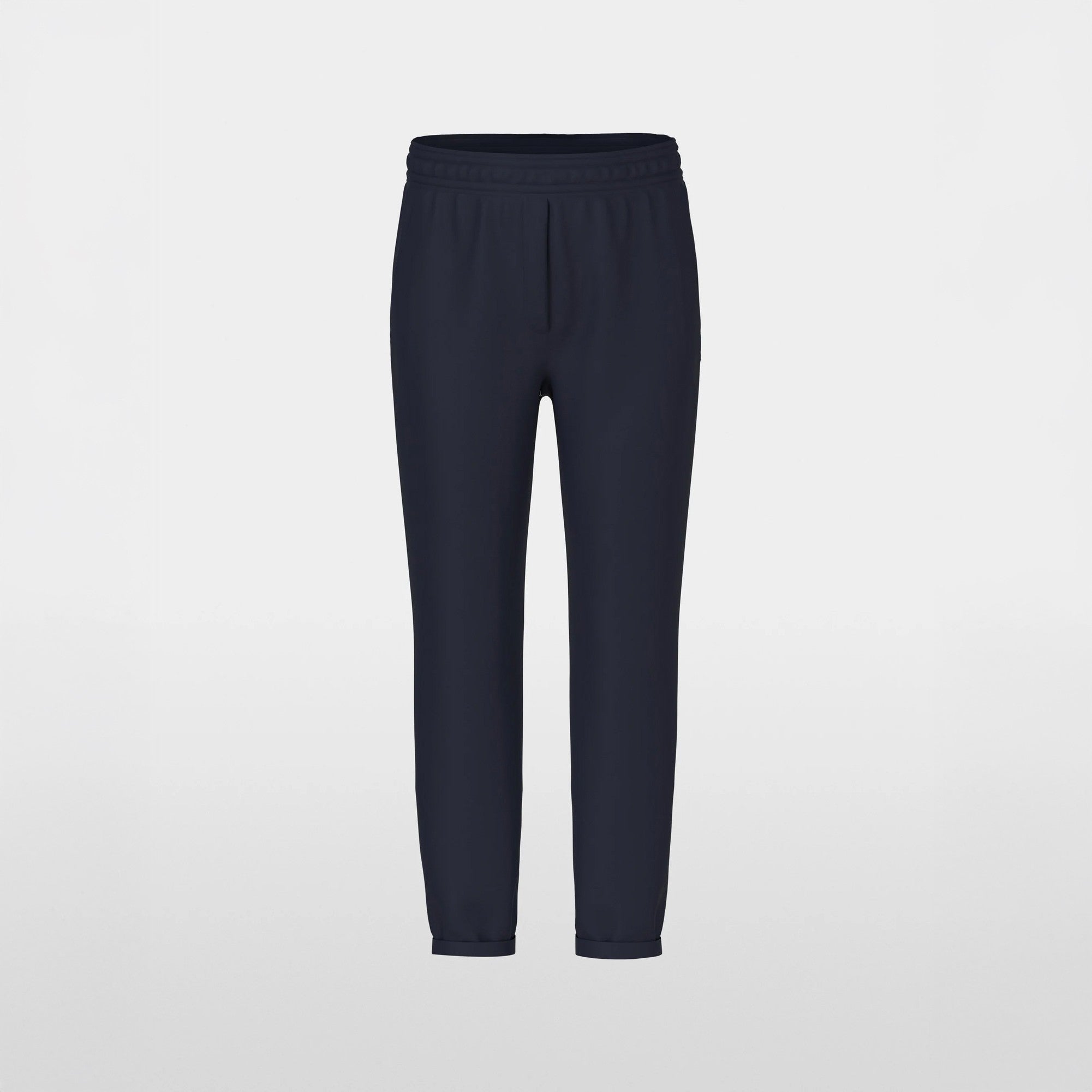 Rhodos Relaxed Fit Cuffed Trousers - Navy