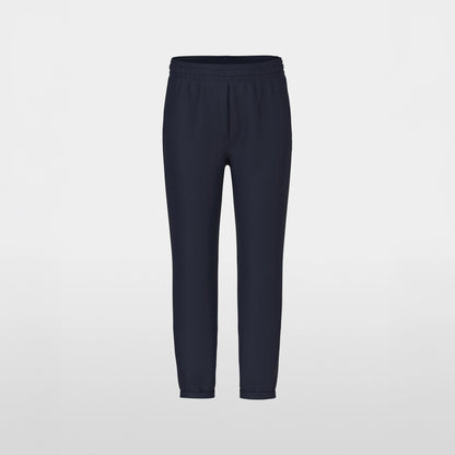 Rhodos Relaxed Fit Cuffed Trousers - Navy