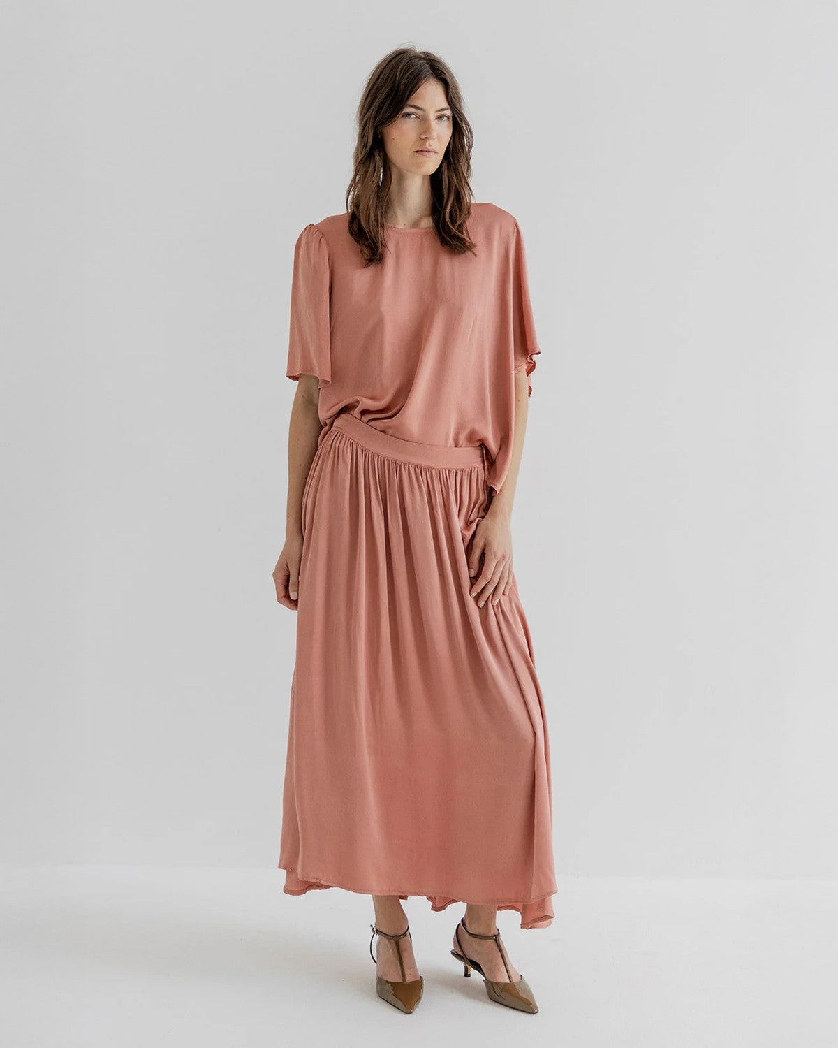 Robine Skirt - Old Rose