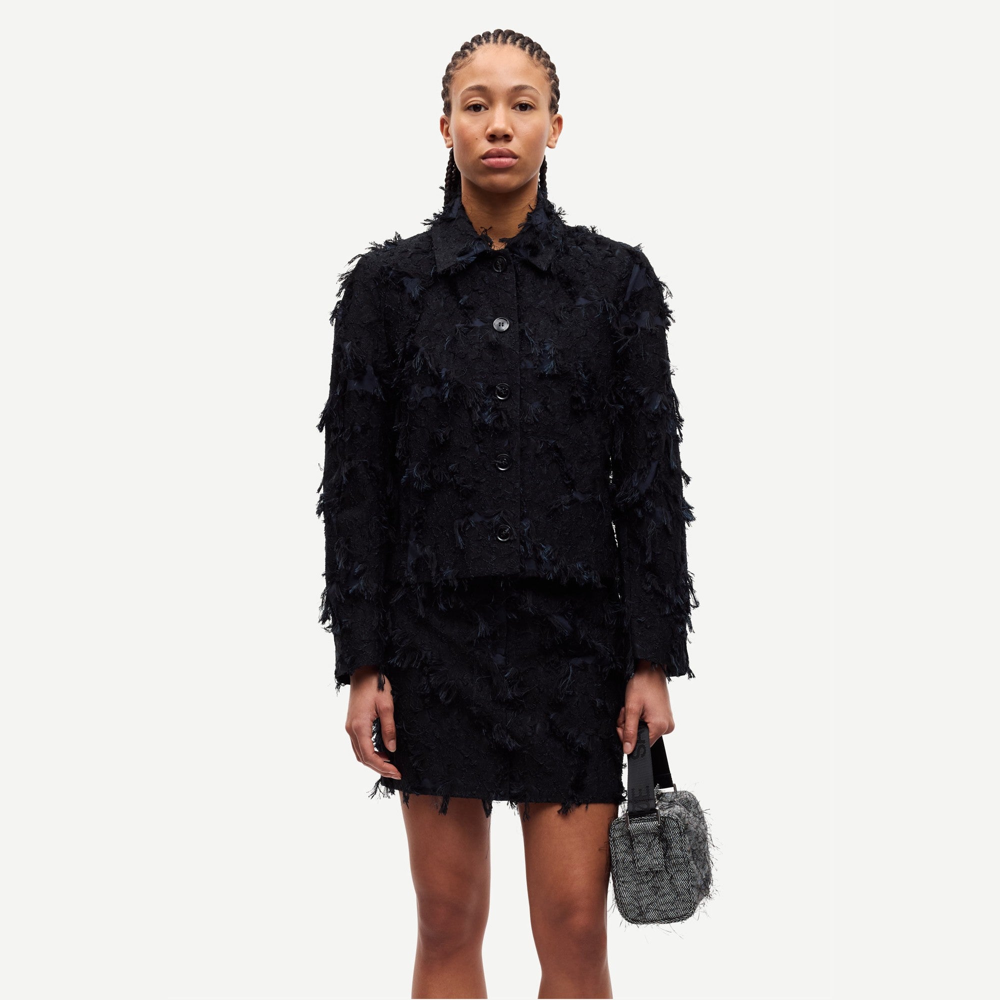 Cress Jacket - Charcoal Art