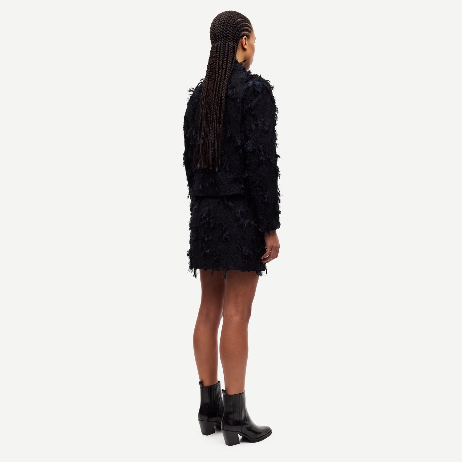 Cress Jacket - Charcoal Art