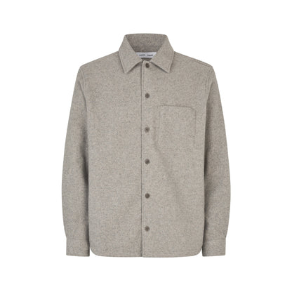 Damon Jj Overshirt - Elephant Skin