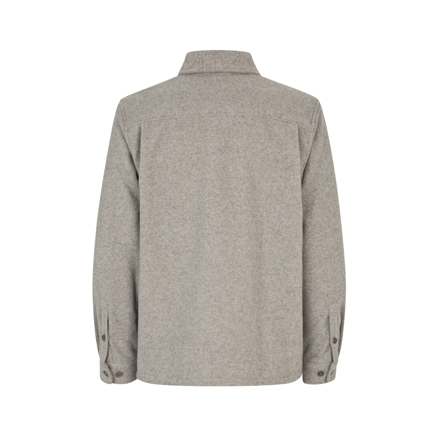 Damon Jj Overshirt - Elephant Skin