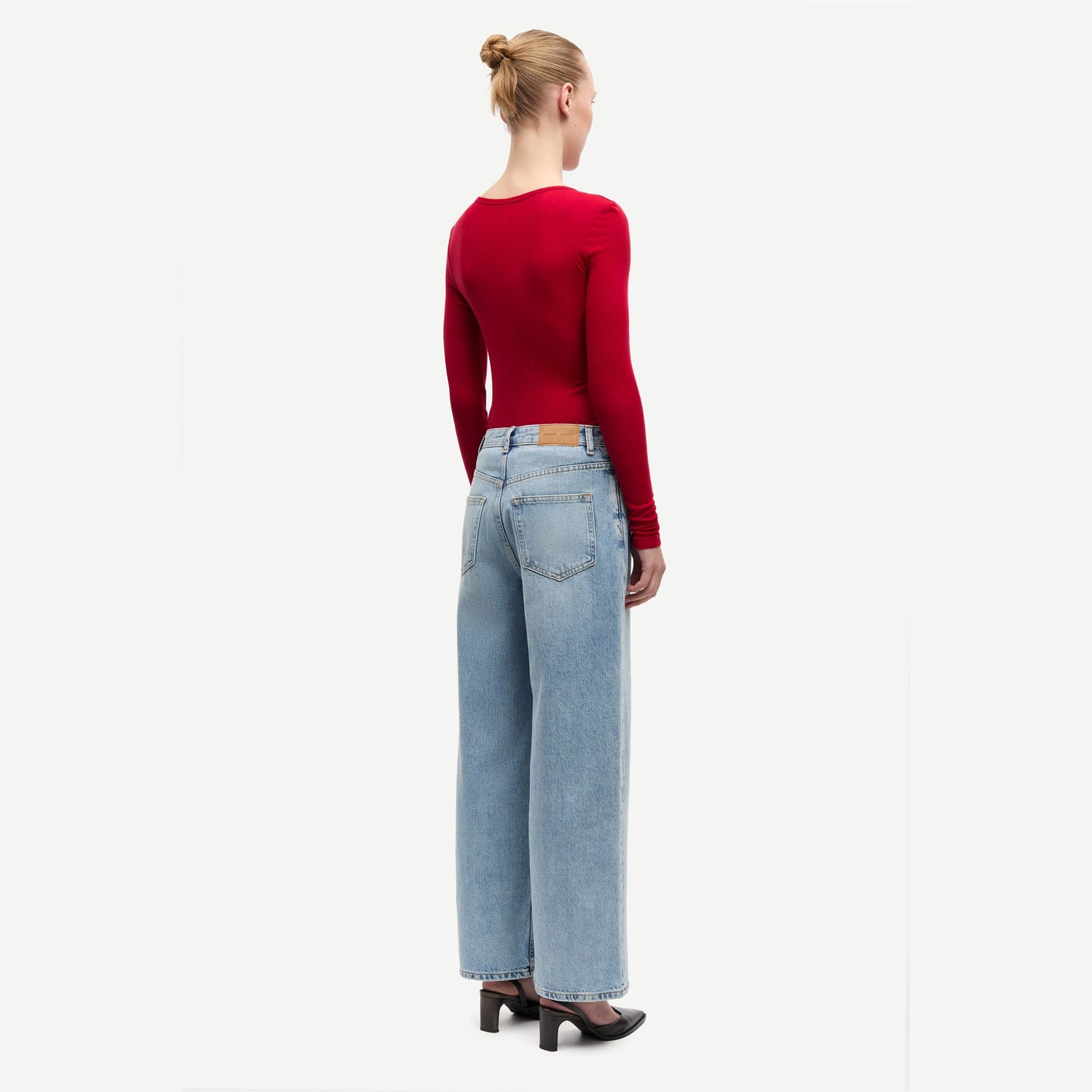 Sadou Long Sleeve T-Shirt - Haute Red
