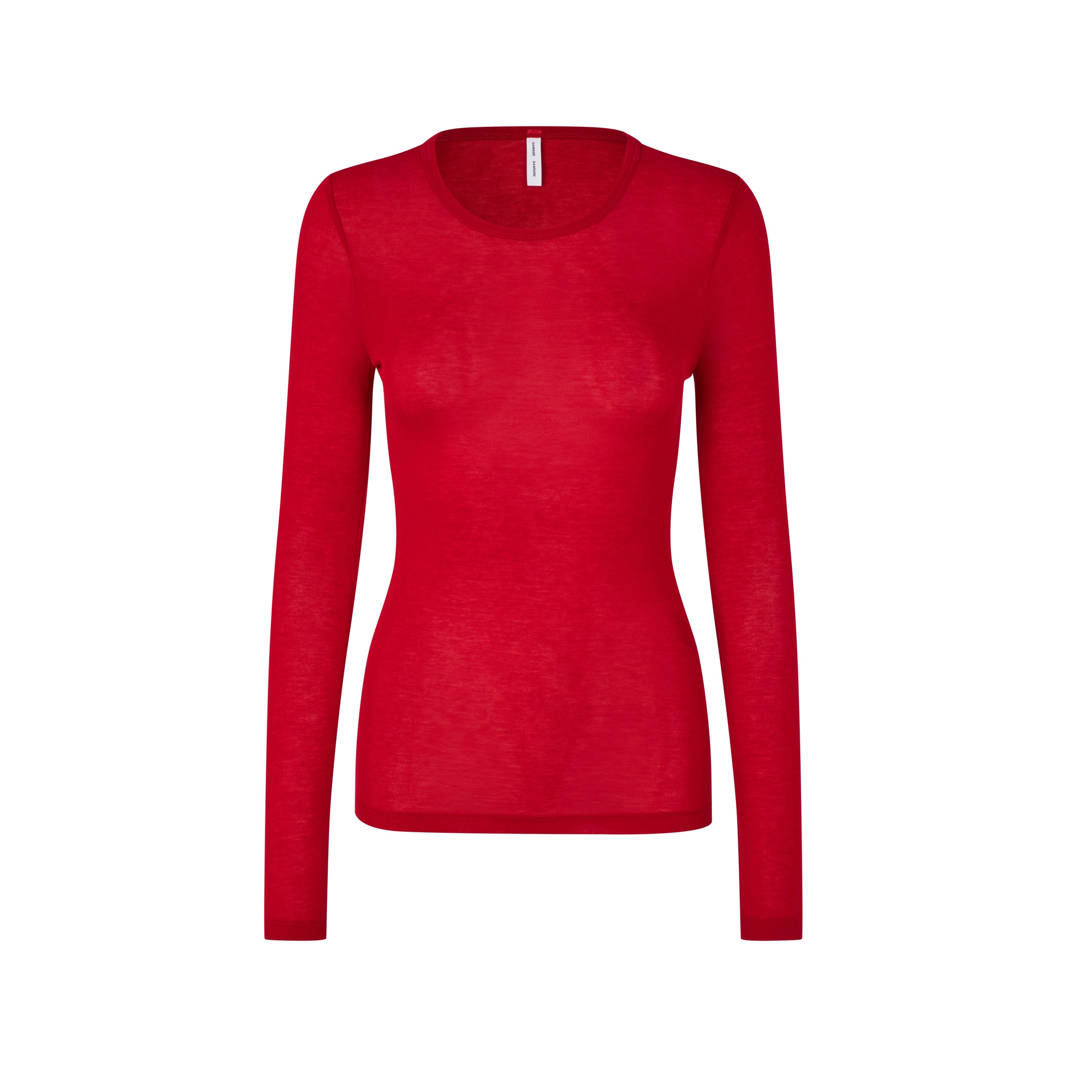 Sadou Long Sleeve T-Shirt - Haute Red