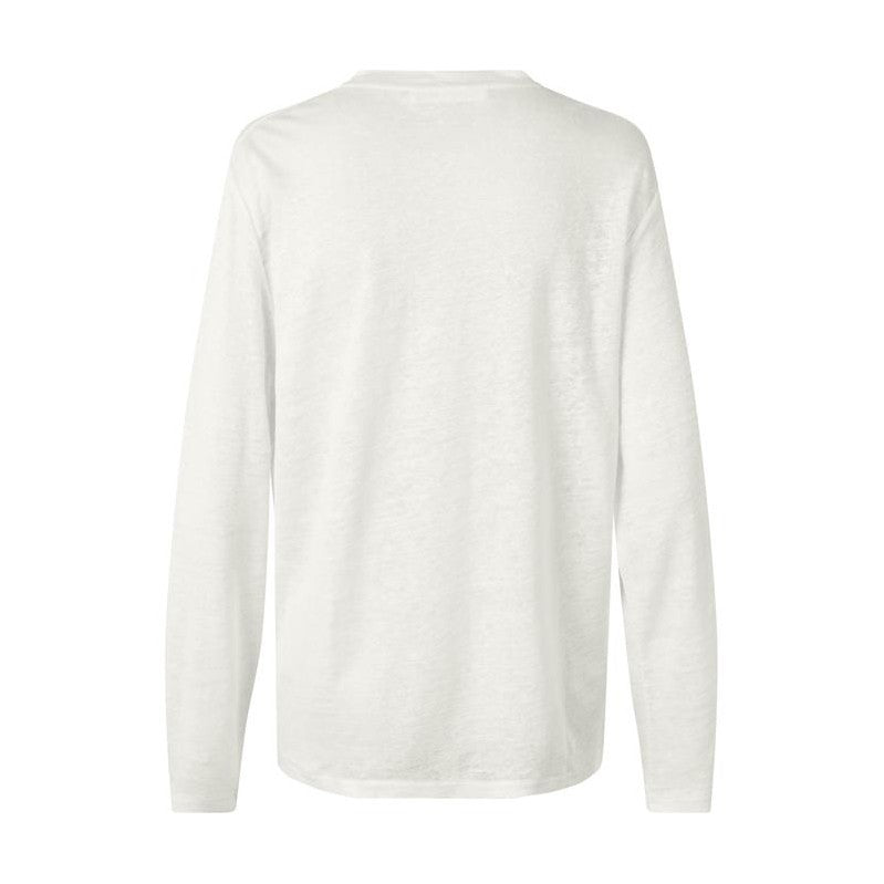 Sadove Long Sleeve T-Shirt - Egret