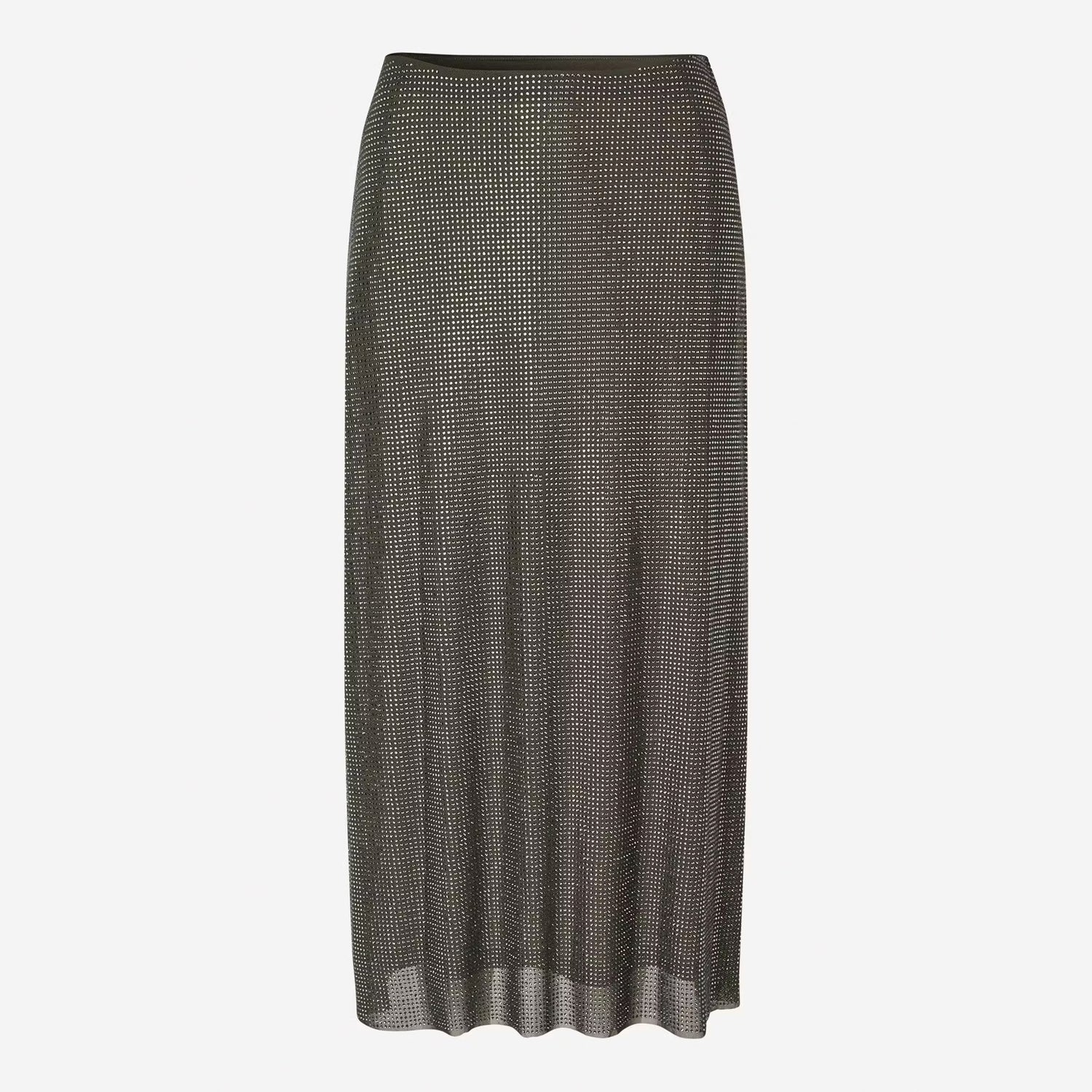 Sahannan Sparkle Skirt - Black Olive