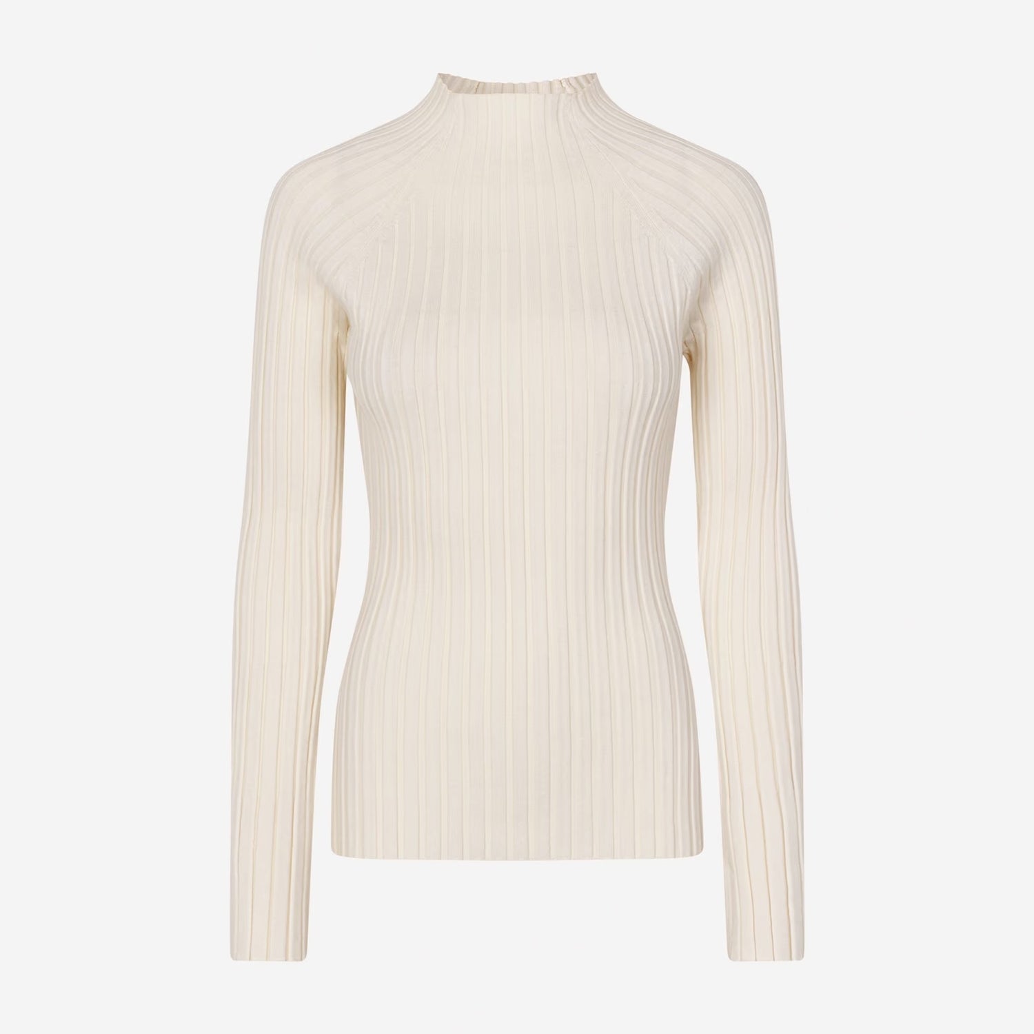 Sahelvia Ribbed Long Sleeve Sweater - Turtledove