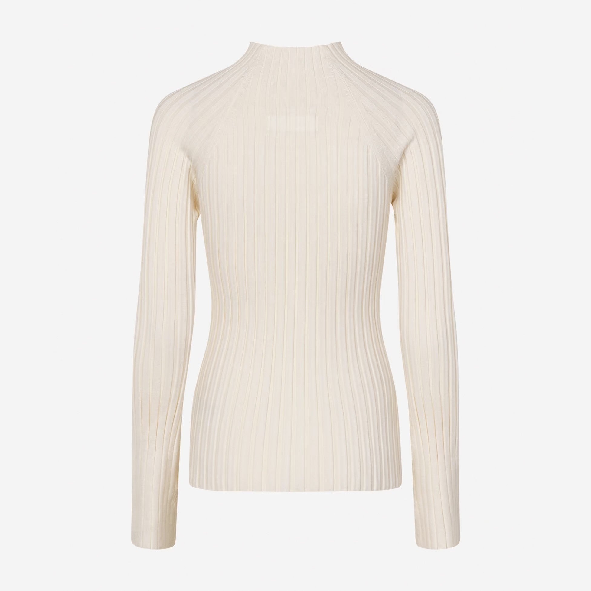 Sahelvia Ribbed Long Sleeve Sweater - Turtledove