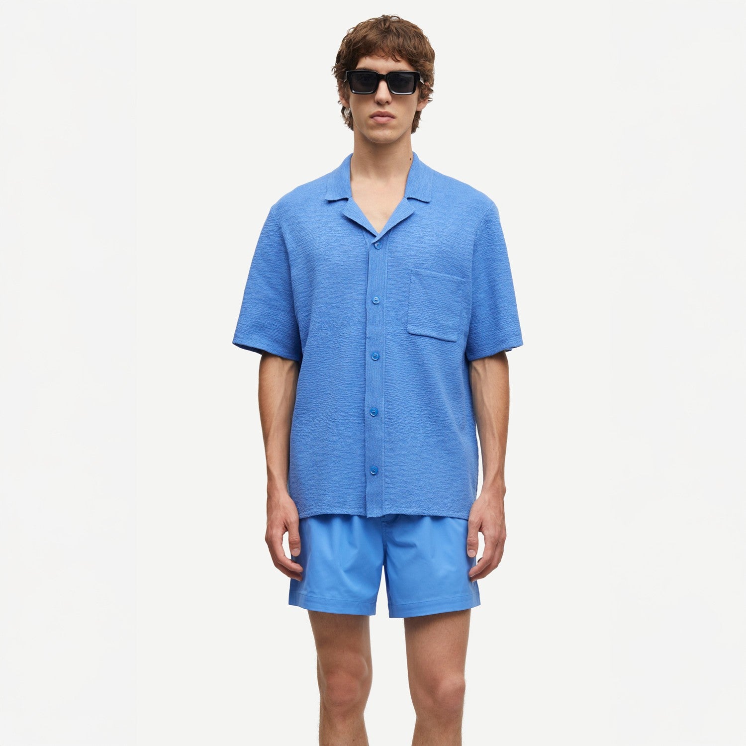 Salarry Shirt - Blue Jasper