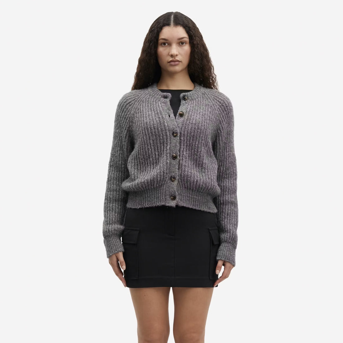 Salayla Cardigan - Grey Melange