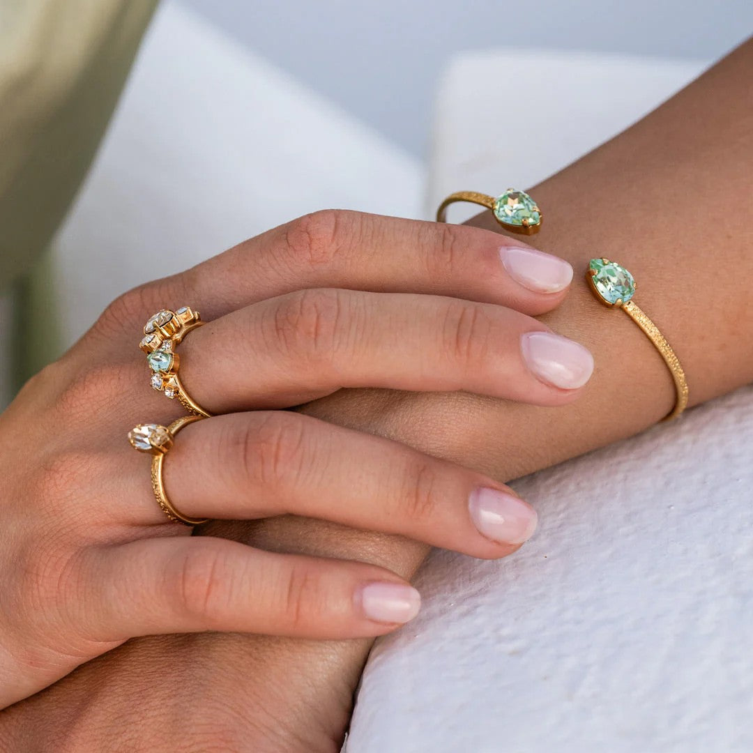 Sandra Ring Gold - Chrysolite/Jonquil