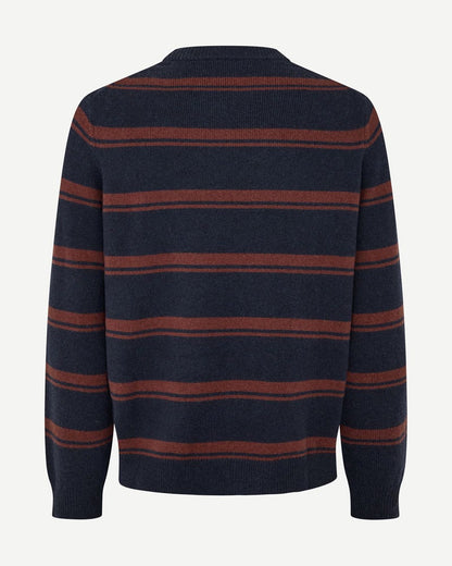 Sapatrik Sweater - Bitter Chocolate Stripe