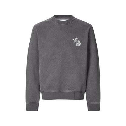 Phil Sweatshirt - Washed Black Wallpaper