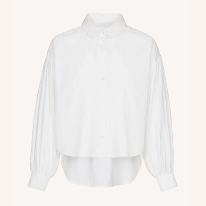 Sarah Short Blouse - White