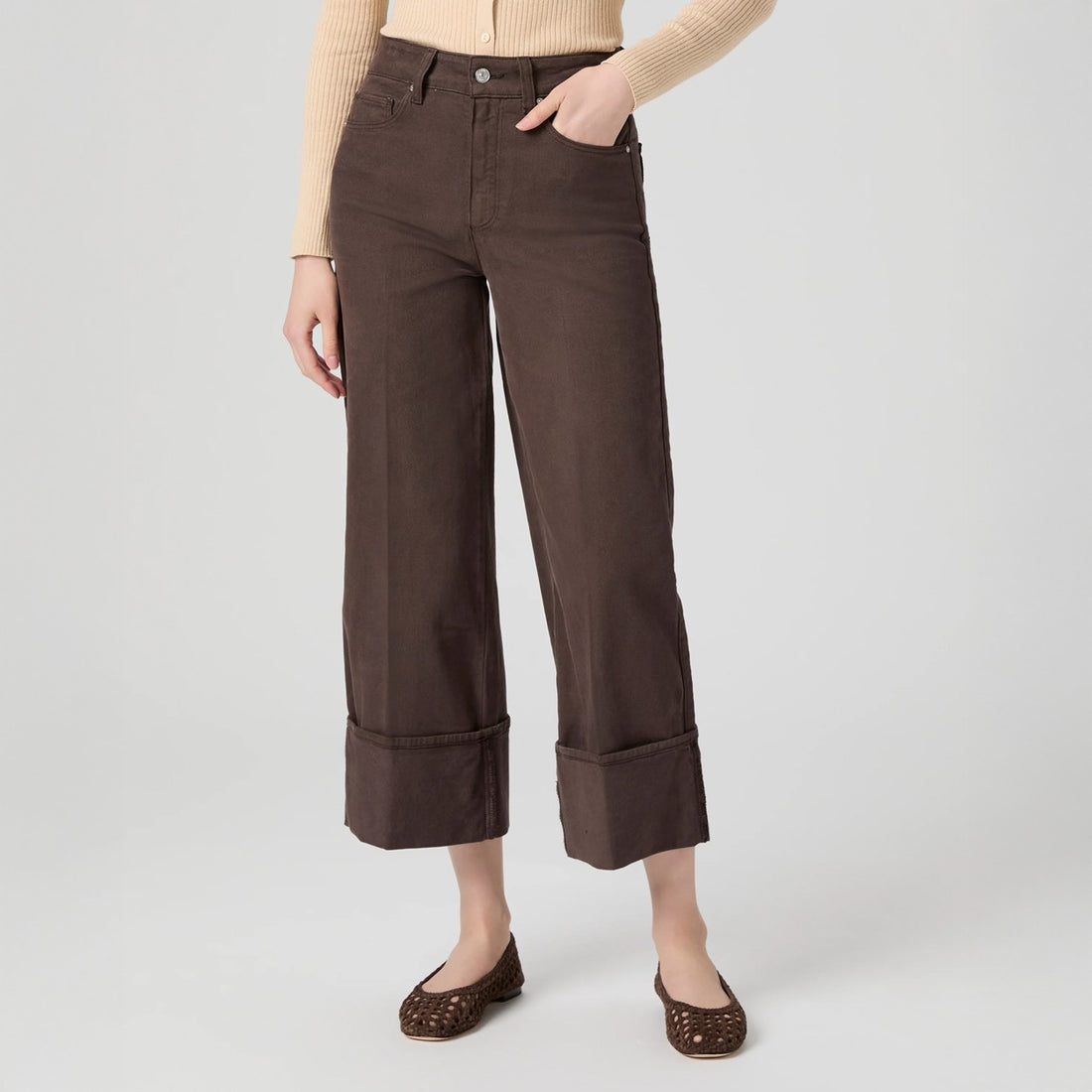 Sasha Ankle with Wide Cuff - Rich Chocolate
