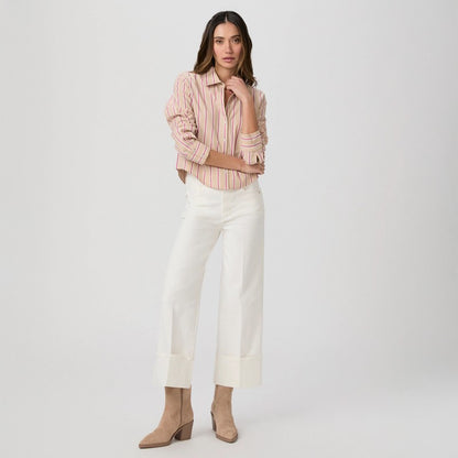 Sasha Ankle Wide Cuff - Tonal Ecru
