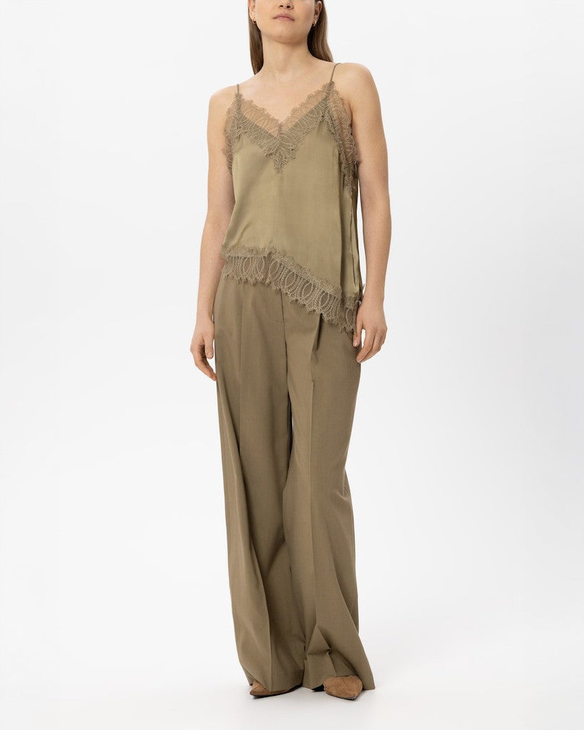 Satin Cami - Salbei