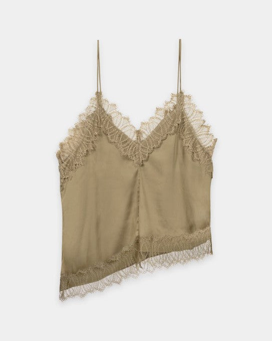 Satin Cami - Salbei