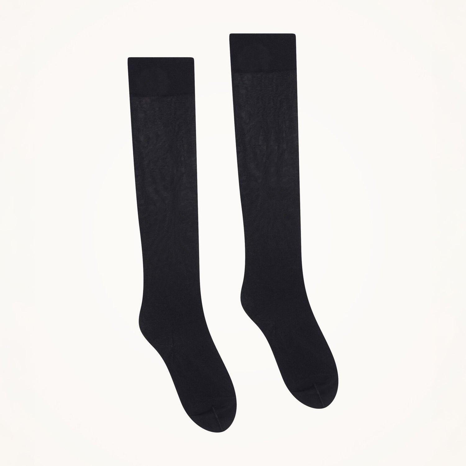 Satin Touch 20 Knee-Highs - Black