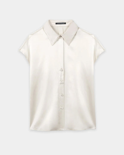 Silk Blouse - Milk