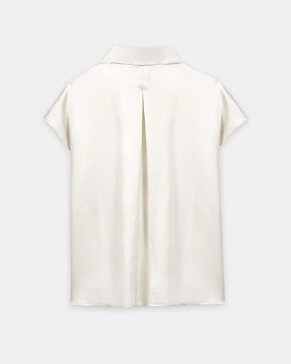 Silk Blouse - Milk