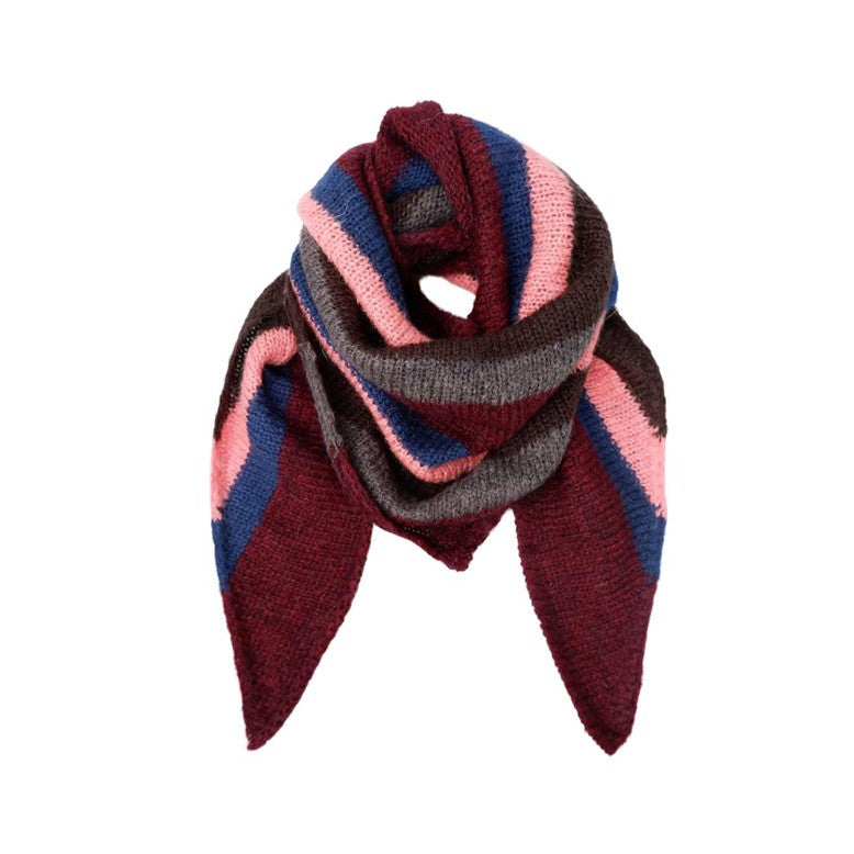 Sisse Triangle Scarf - Wine