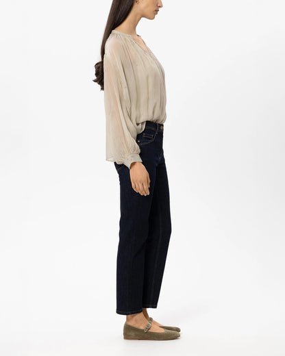 Slim Straight Smart Denim Jean - Multi