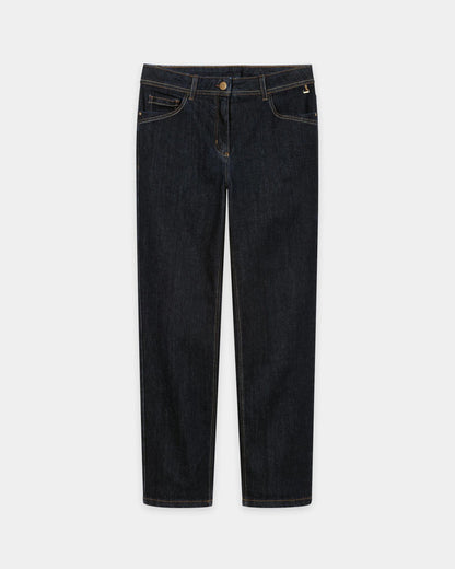 Slim Straight Smart Denim Jean - Multi