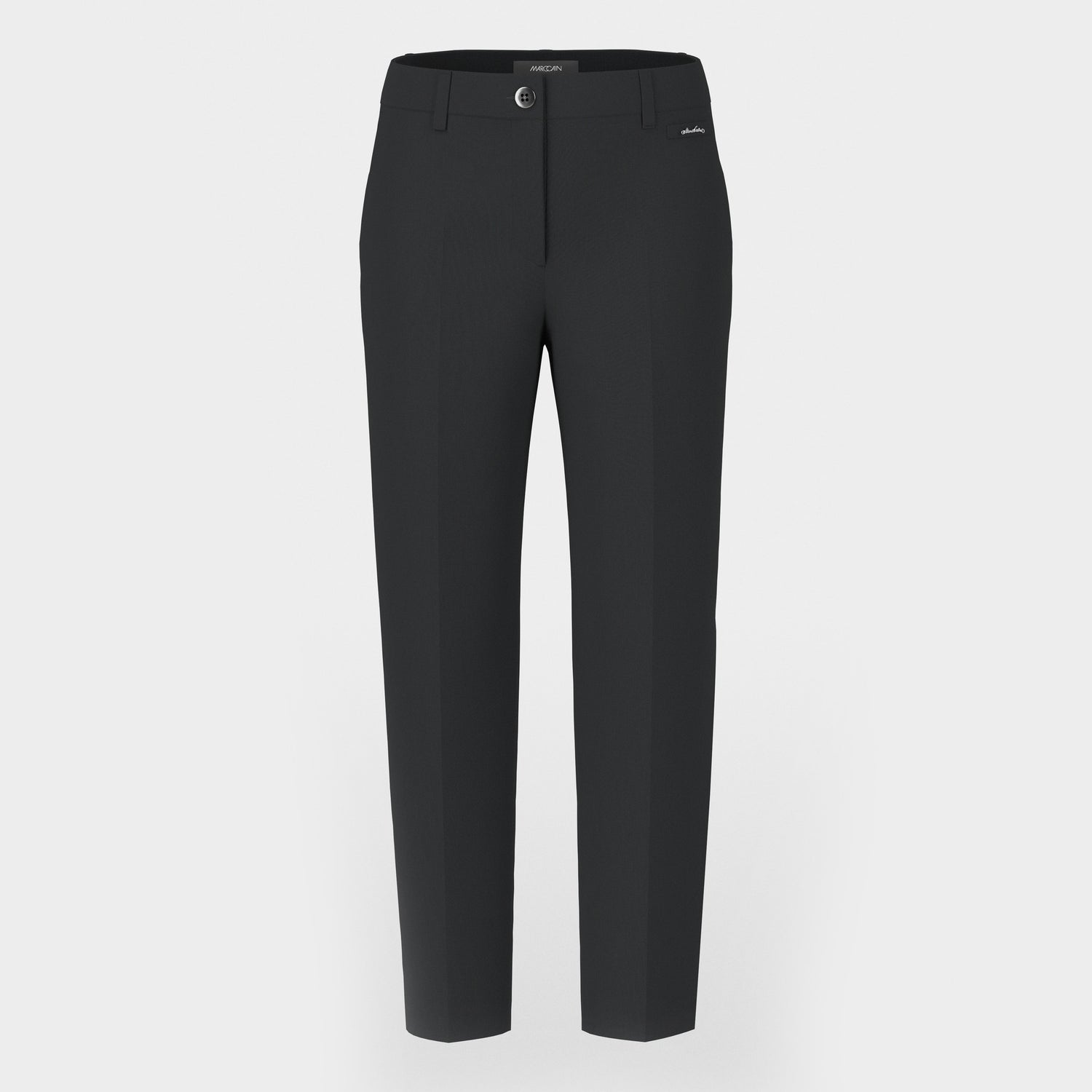 Smart Slim Trousers - Black