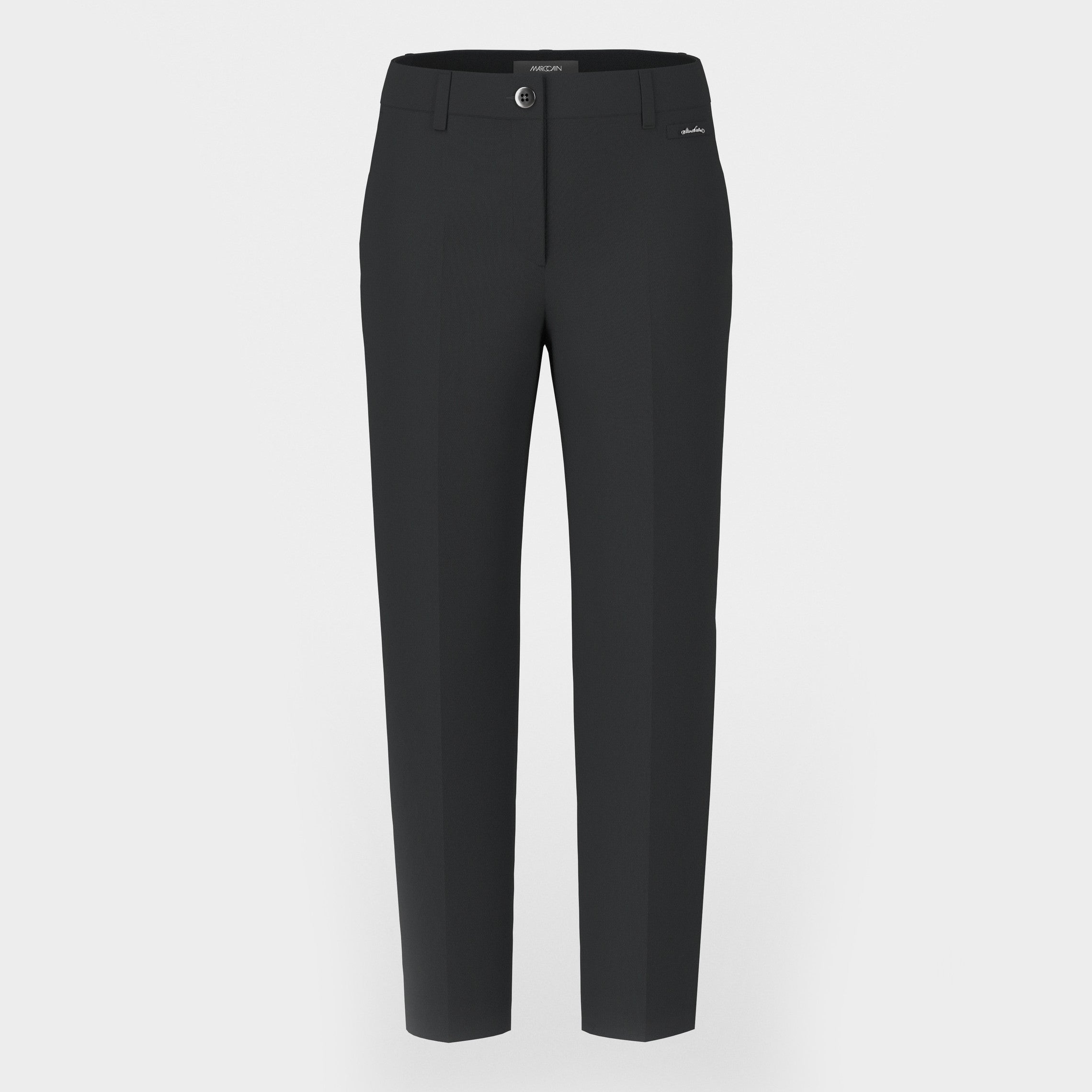 Smart Slim Trousers - Black