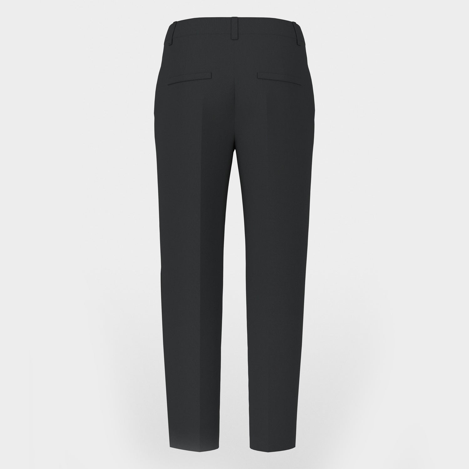 Smart Slim Trousers - Black