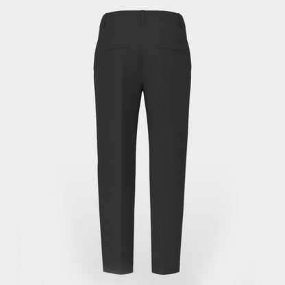Smart Slim Trousers - Black